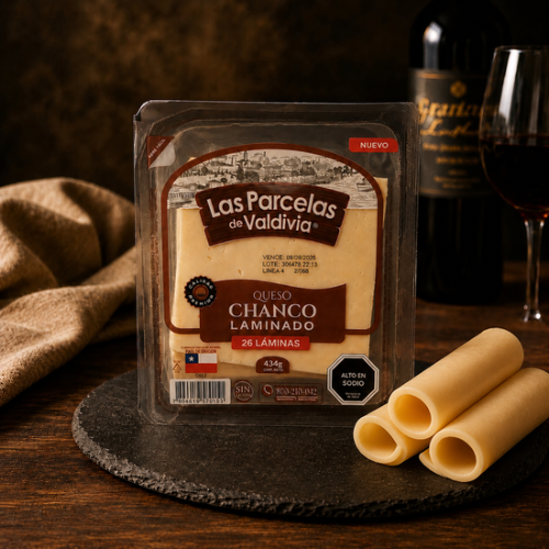 Queso chanco laminado Parcelas de Valdivia