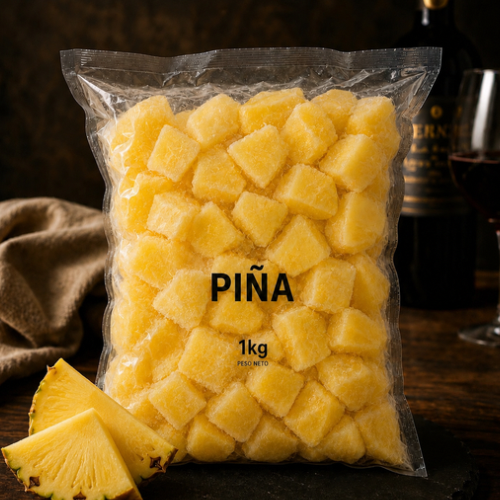 Piña congelada